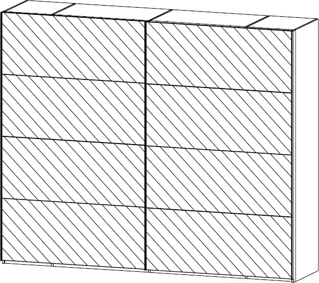 Type 3 - 271cm 2 Door Slide