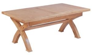 Strasbourg Collection Cross Leg Extending Dining Table