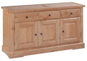 Strasbourg Collection 3 Door 3 Drawer Sideboard