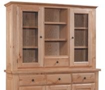 Strasbourg Collection Hutch for 3 Door 3 Drawer Sideboard