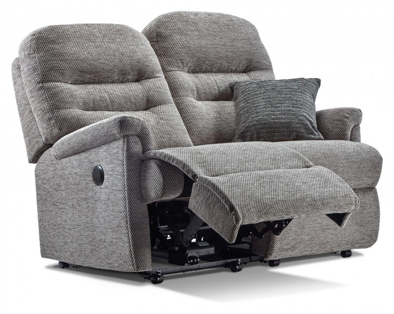 Keswick Collection Small Rechargeable Powered Reclining 2-seater - FABRIC 1