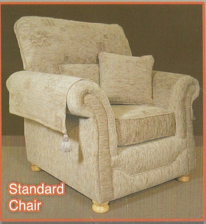 Oxford Sofa Collection Standard Chair A Grade Fabric