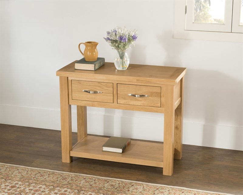 Portland Collection 2 Drawer Console Table