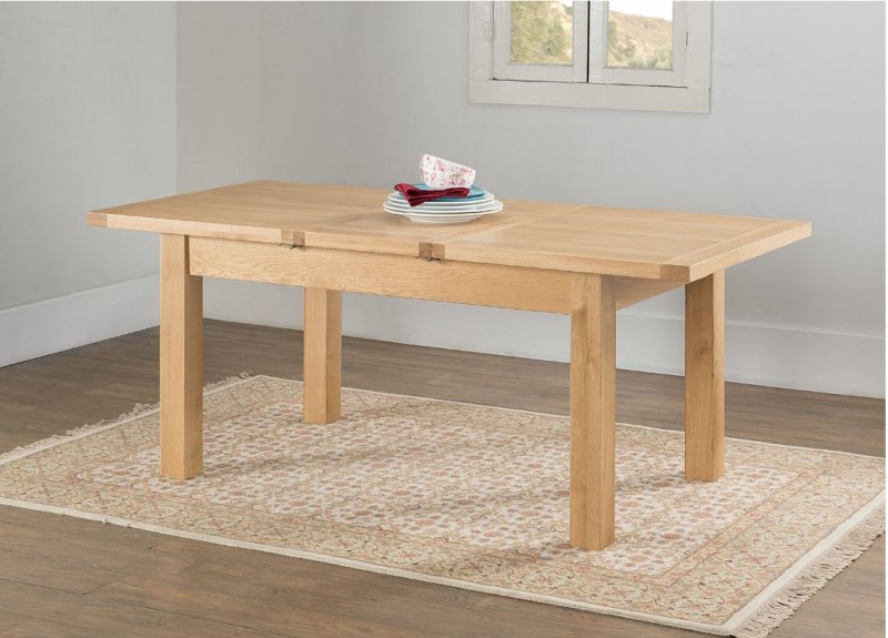 Portland Collection 150cm Butterfly Extending Dining Table