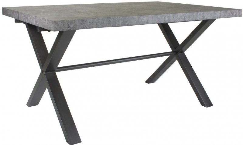 Studio Collection 150cm Dining Table - Stone Effect