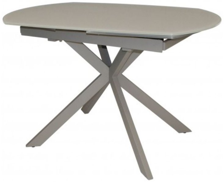 Star Collection Motion Dining Table - Cappuccino