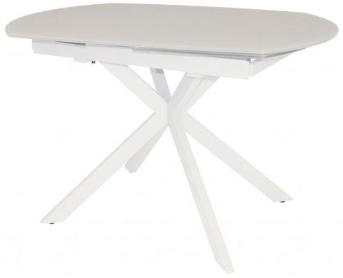 Star Collection Motion Dining Table - White