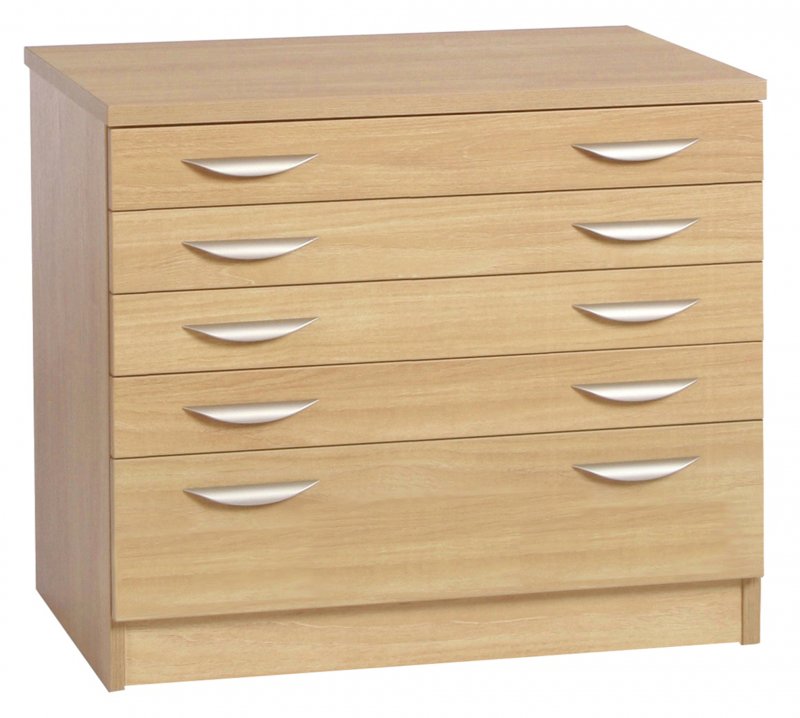 Home Office Collection A2 Plan Chest With Deep Lower 