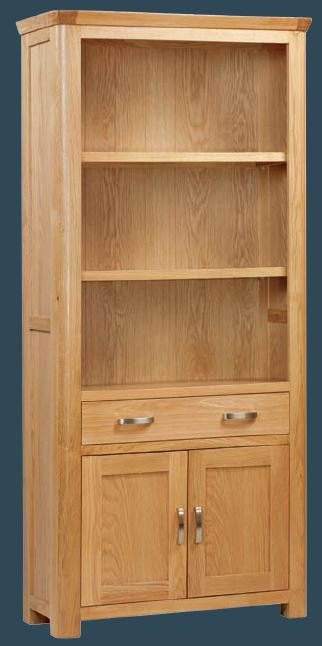 Suffolk Oak Dining Collection High Bookcase