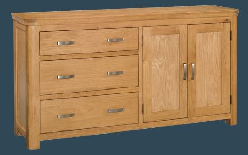 Suffolk Oak Dining Collection Large Sideboard