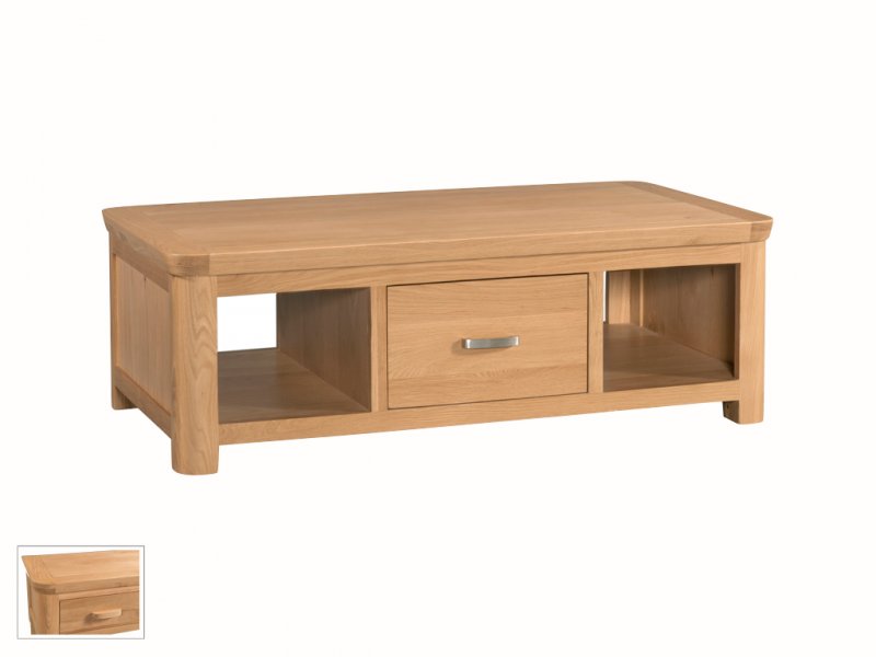 Suffolk Oak Dining Collection Large Coffee Table