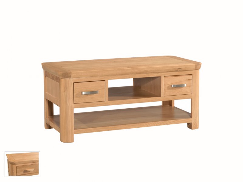 Suffolk Oak Dining Collection Standard Coffee Table