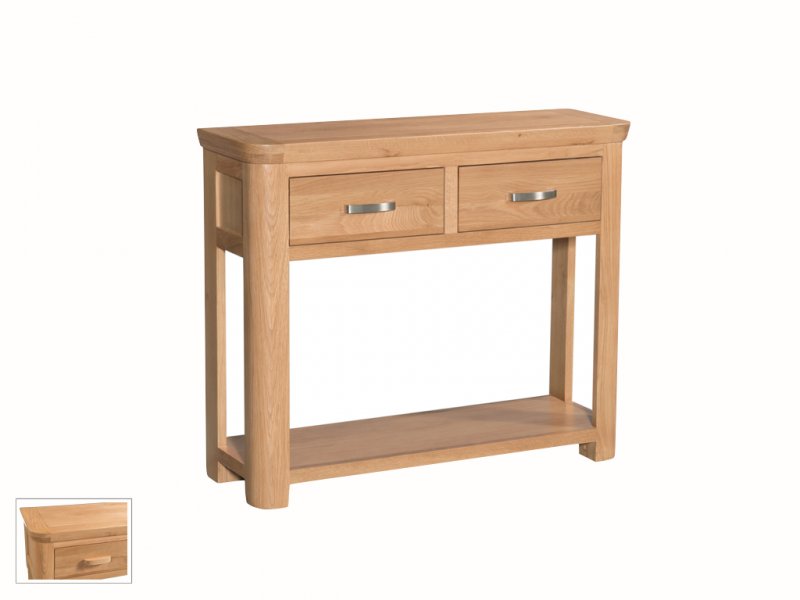 Suffolk Oak Dining Collection Large Console Table