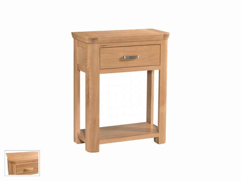 Suffolk Oak Dining Collection Small Console Table