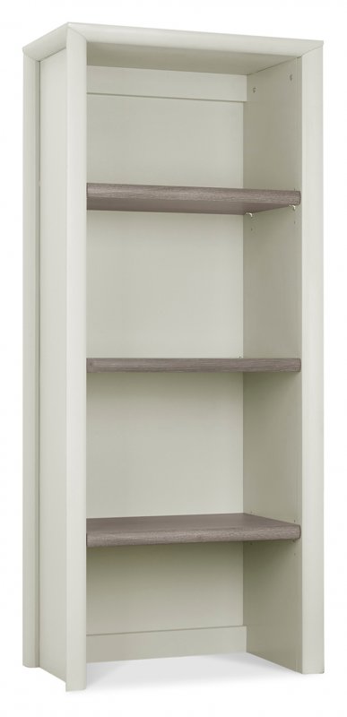 Revox Home Office Collection Narrow Top Unit Grey Washed Oak & Soft Grey