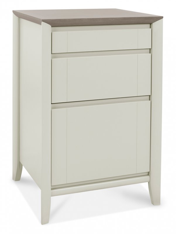 Revox Home Office Collection Filing Cabinets Grey Washed Oak & Soft Grey