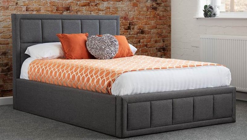 Urbino Double Ottoman Bedstead Grey