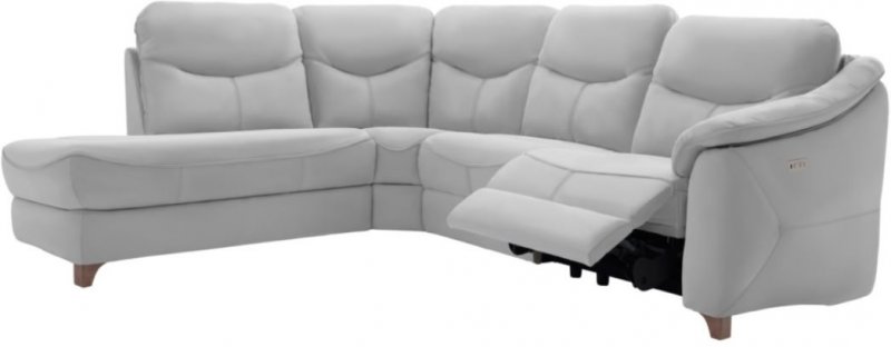 Jackson Sofa Collection 3 Corner 1 Single Power Recliner LHF with USB Fabric - B