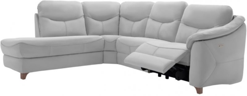Jackson Sofa Collection 3 Corner Chaise Single Power Recliner RHF with USB Fabric - B