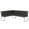 Greatford Corner Bench Right Grey