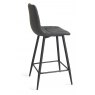 Barstool -Dark Grey Faux Leather (Sold in Pairs)