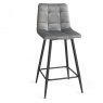 Barstool - Grey Velvet (Sold in Pairs)