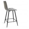 Barstool - Grey Velvet (Sold in Pairs)