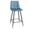 Barstool - Petrol Velvet (Sold in Pairs)