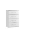 Euston Bedroom Collection 4 Drawer Midi Chest .