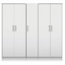 Euston Bedroom Collection 5 Door Robe Plain Doors