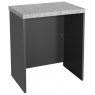 Studio Collection Open Desk - STONE EFFECT