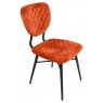 Stich Dining Chair - Copper Velvet