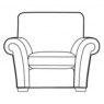 Dereham Sofa Collection Chair Cover - A
