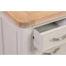 Chedsworth Painted Bedroom Collection Bedside Cabinet with 3 Drawers