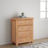 Chedworth Oak Bedroom Collection 2 over 3 Chest