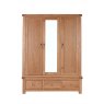 Chedworth Oak Bedroom Collection Triple robe