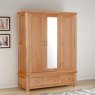 Chedworth Oak Bedroom Collection Triple robe