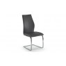 Salix Dining Collection Dining Chair - Chrome Leg Grey