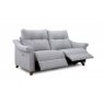 Small Manual Double Recliner Sofa W Grade Cover