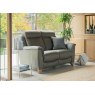 Parker Knoll Manhattan Large 2 Seater Power Recliner Single Motor with 2 button switch B Fabric