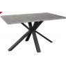 Studio Collection 135cm Compact Table - STONE EFFECT