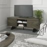 Fumed Oak Entertainment Unit