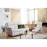 G-Plan Kingsbury Sofa Collection 2 Seater Manual Recliner Double Sofa Fabric - B