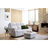 G-Plan Kingsbury Sofa Collection 2 Seater Electric Recliner Double with Headrest and Lumber with USB