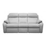 G-Plan Kingsbury Sofa Collection 3 Seater Electric Recliner Double with Headrest and Lumber with USB