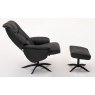 Alvor Swivel Recliner Chair  - Soleda Full Leather Base A