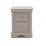 Lamour Bedroom Collection 2 Drawer Bedside Table