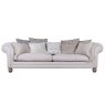 Grand Sofa - Saville Linen Natural With Decorative Scatter Pack