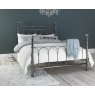 Krystal 135Cm Antique Nickel Bedstead