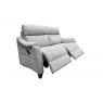 G Plan Hurst Small Sofa Man Rec DBL Leather - L